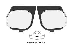 Extra Reloptix Pimax 5K/8K/8KX VR Non-Prescription Lens Inserts